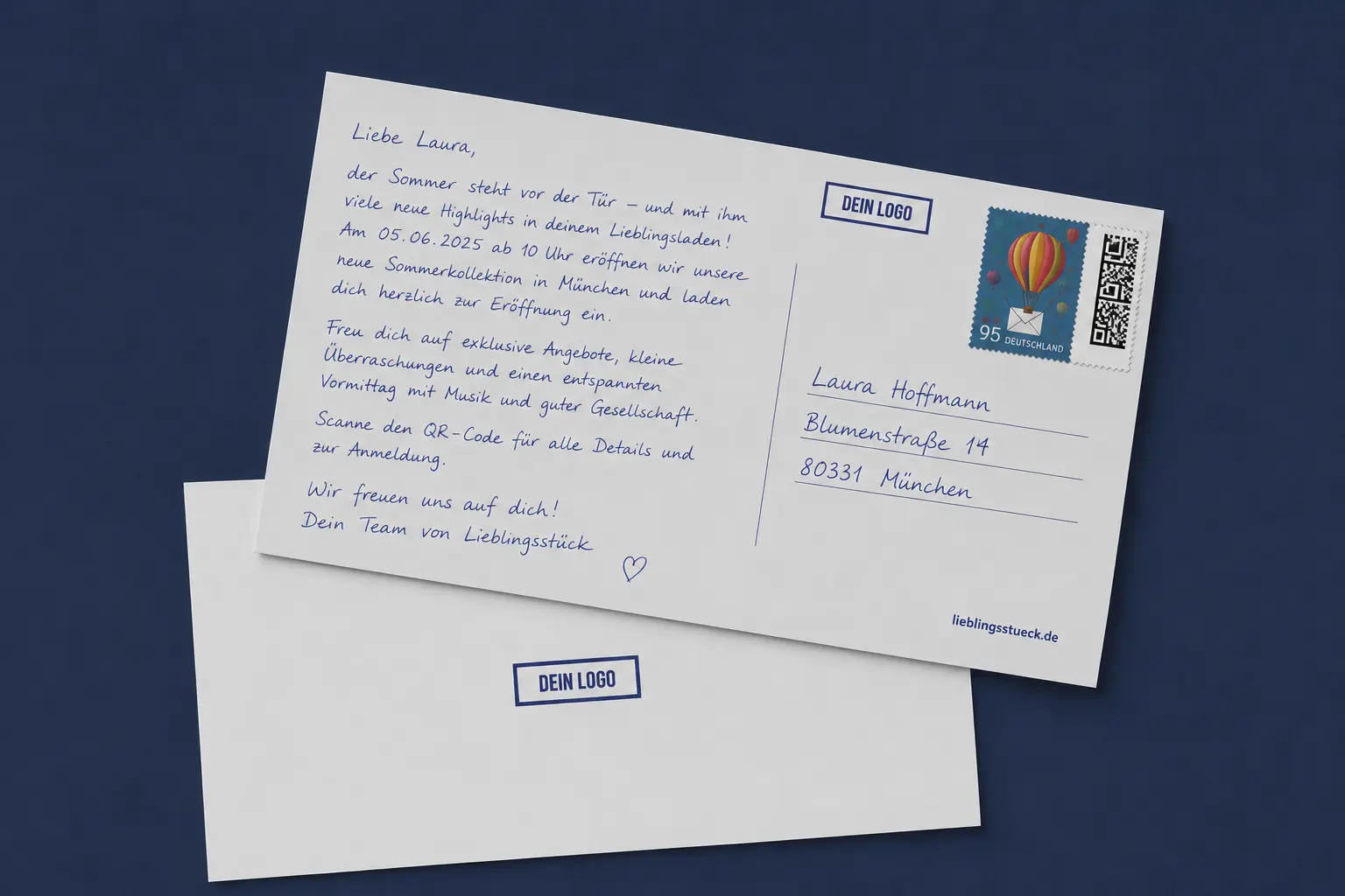 Vorschau DIN Lang Postkarte